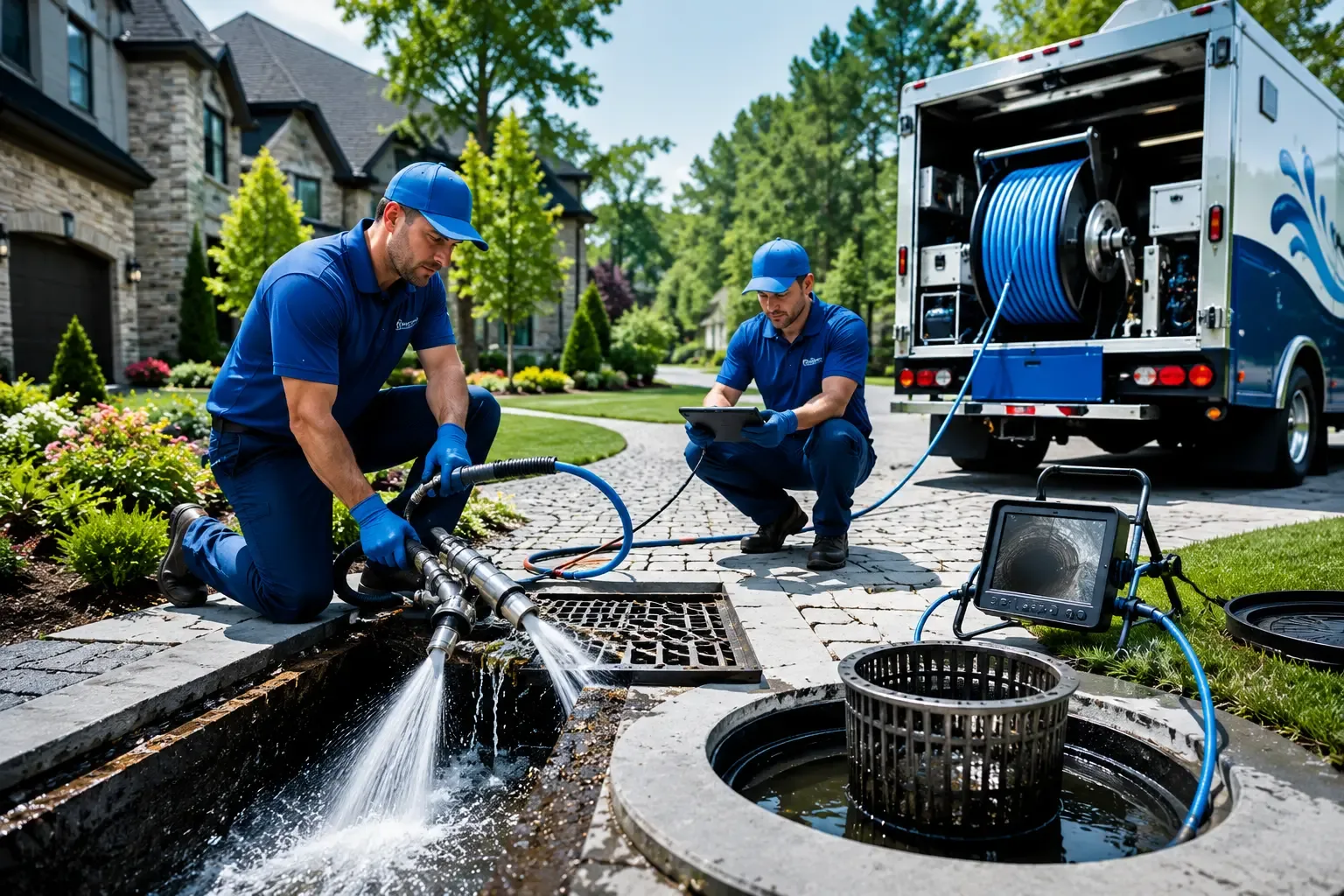 Local outdoor drain cleaning professionals in Stevensville, MI
